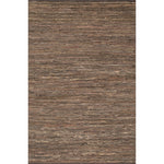 Featuring Leather & Jute Rug by Loloi at Amethyst Home. Give your room an all natural feel with the Edge ED-01 Brown Area Rug. These earthy rugs are hand woven in India of alternating strips of leather, jute, and cotton for a unique tactile feel that your feet will love. Available in four neutral colors, ensuring a seamless addition to any decor.
Hand Wove.  Amethyst Home provides interior design, new home construction design consulting, vintage area rugs, and lighting in the Calabasas metro area.