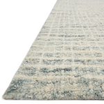 Featuring Giana Spa Rug by Loloi at Amethyst Home. Inspired by textural watercolors, the Giana Spa Area Rug combines a relaxed grid with soft variations of cream and blue for an effortless and sophisticated look. Each area rug is hooked of 100% wool by artisans for a beautiful textural layer to your home. The soft textures of this area rug bring warmth and.  Amethyst Home provides interior design, new home construction design consulting, vintage area rugs, and lighting in the Charlotte metro area.