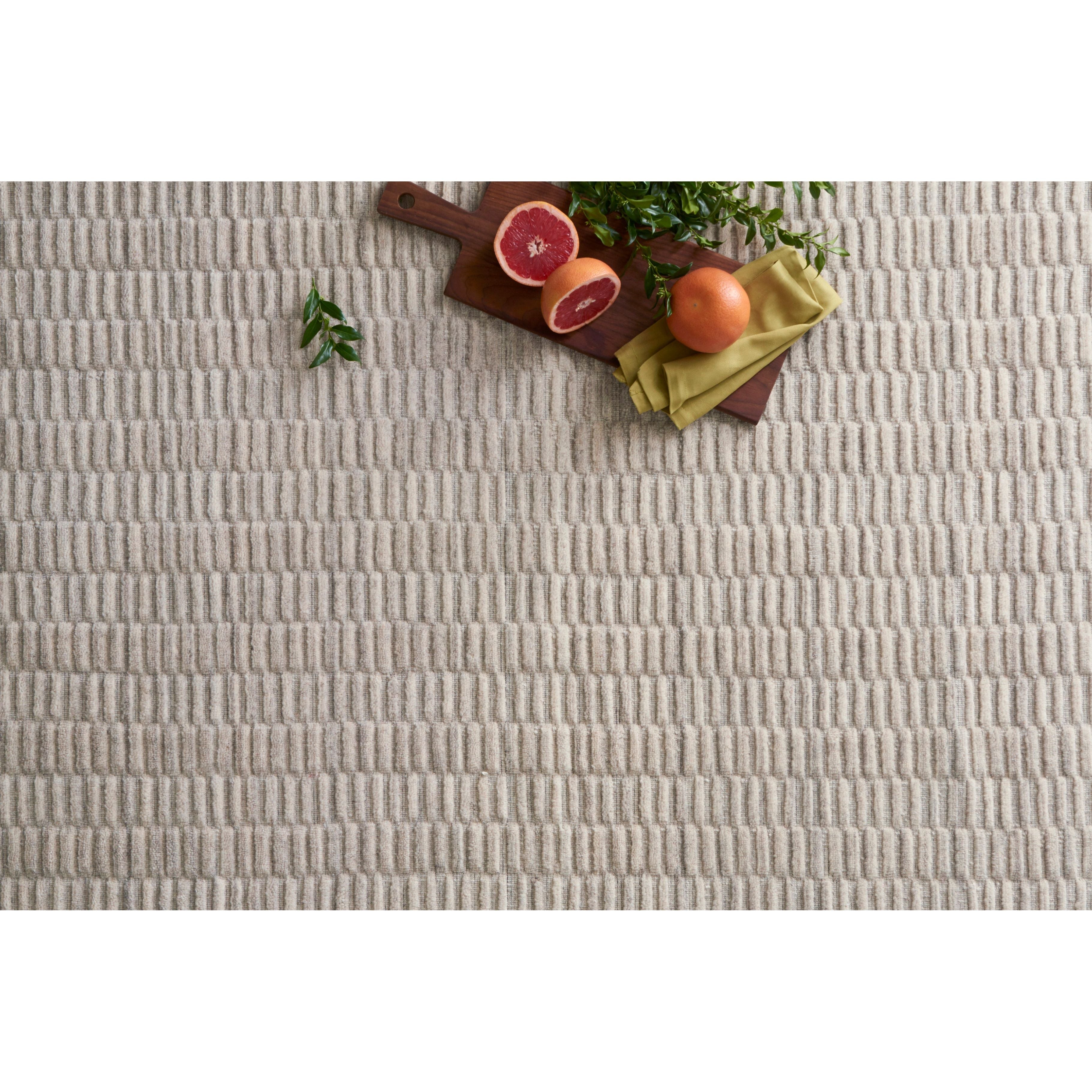 Featuring Hadley Oatmeal Rug by Loloi at Amethyst Home. Natural beauty is expressed in an understated fashion with the Hadley Collection, an eco-friendly collection of 100% undyed wool. Loom knotted in India, Hadley features an intriguing cut pile and loop combination which adds distinctive texture to these handsome and durable designs. Also, the muted colors .  Amethyst Home provides interior design, new home construction design consulting, vintage area rugs, and lighting in the Miami metro area.