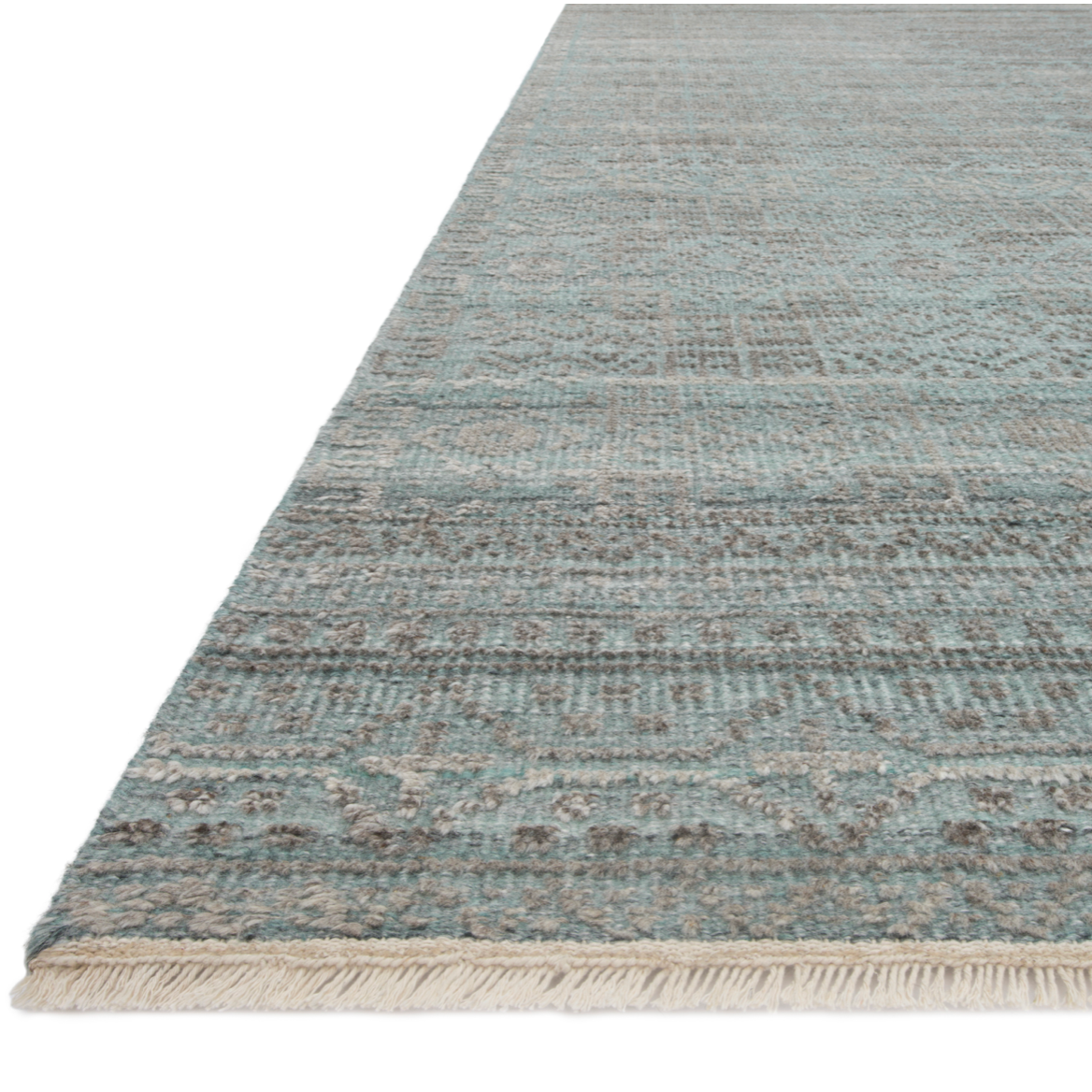 Featuring Idris Ocean/Smoke Rug by Loloi at Amethyst Home. Both timeless and modern, the Idris area rug collection from Loloi is meticulously hand-knotted of viscose and wool. The tonal series features an elevated texture, accentuating the pattern in every piece.
Hand-Knotted70% Viscose | 30% WoolID-03 Ocean/Smoke
Clean spills, including water, immediately .  Amethyst Home provides interior design, new home construction design consulting, vintage area rugs, and lighting in the Portland metro area.