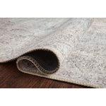 Featuring Loren Silver/Slate Rug by Loloi at Amethyst Home. Timeless and classic, the Loren Collection offers vintage hand-knotted looks at an affordable price. Created in Turkey using the most advanced rug-making technology, these printed designs provide a textured effect by portraying every single individual knot on a soft polyester base.
Power Loomed100% P.  Amethyst Home provides interior design, new home construction design consulting, vintage area rugs, and lighting in the Austin metro area.