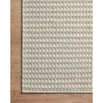Featuring Ojai Amber Lewis x Loloi Ivory / Stone Rug by Loloi at Amethyst Home. Hand-loomed of wool and cotton in India, the Ojai Collection for Amber Lewis x Loloi offers a series of understated neutrals that feels at once refined and relaxed. Ojai serves a timeless foundation that is sure to bring an elevated yet comfortable feel to any room. Ojai i.  Amethyst Home provides interior design, new home construction design consulting, vintage area rugs, and lighting in the Salt Lake City metro area.