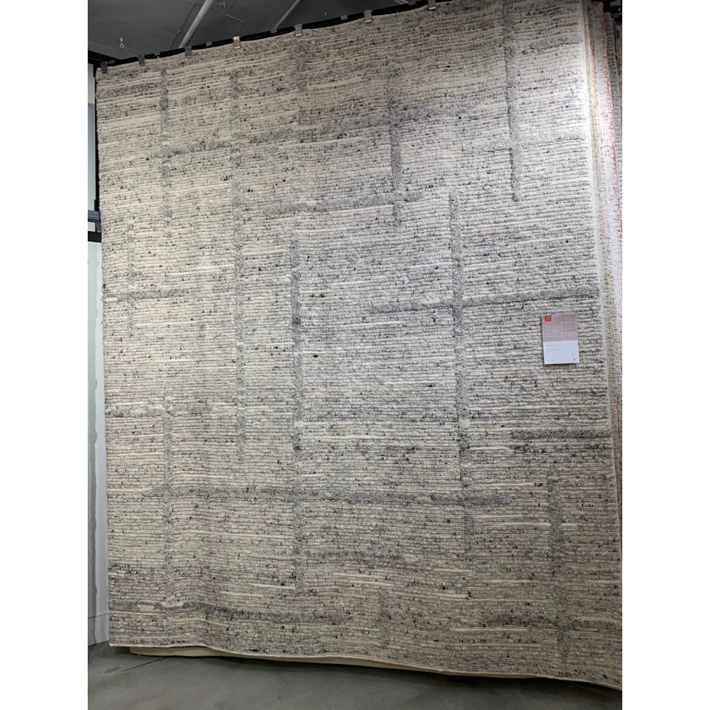 Featuring Rayan Silver Rug by Loloi at Amethyst Home. Hand-woven of 100% wool in India, the Rayan Silver Area Rug sets the tone for a calming atmosphere. Each design is crafted of textural highs and lows paired with neutral tones to create and engaging understatement. The perfect rug for your bedroom, office, or other medium traffic area. 
Hand Woven93% .  Amethyst Home provides interior design, new home construction design consulting, vintage area rugs, and lighting in the Kansas City metro area.