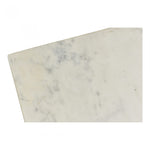 The stunning Nash Coffee Table is made from pure white marble stone.  A modern beauty for any living room or bedroom.  Size: 40"W x 40"D x 12"H Materials: Kailashpri White Marble