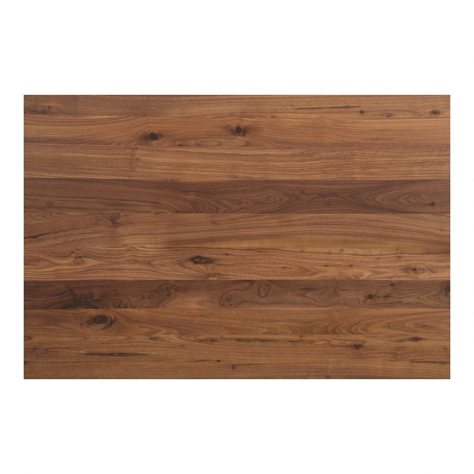 The Malibu dining table embodies an organic aesthetic through its design. Thick pieces of solid walnut is used from head to toe, showing off this pieces beautiful grain pattern and shades. The rounded edges on the legs and table-top creates a flow that is more contemporary and natural. With seating space for 10, the Malibu dining table can host the entire neighborhood.   Dimensions: 88"W x 38"D x 30"H  Materials: Solid Walnut