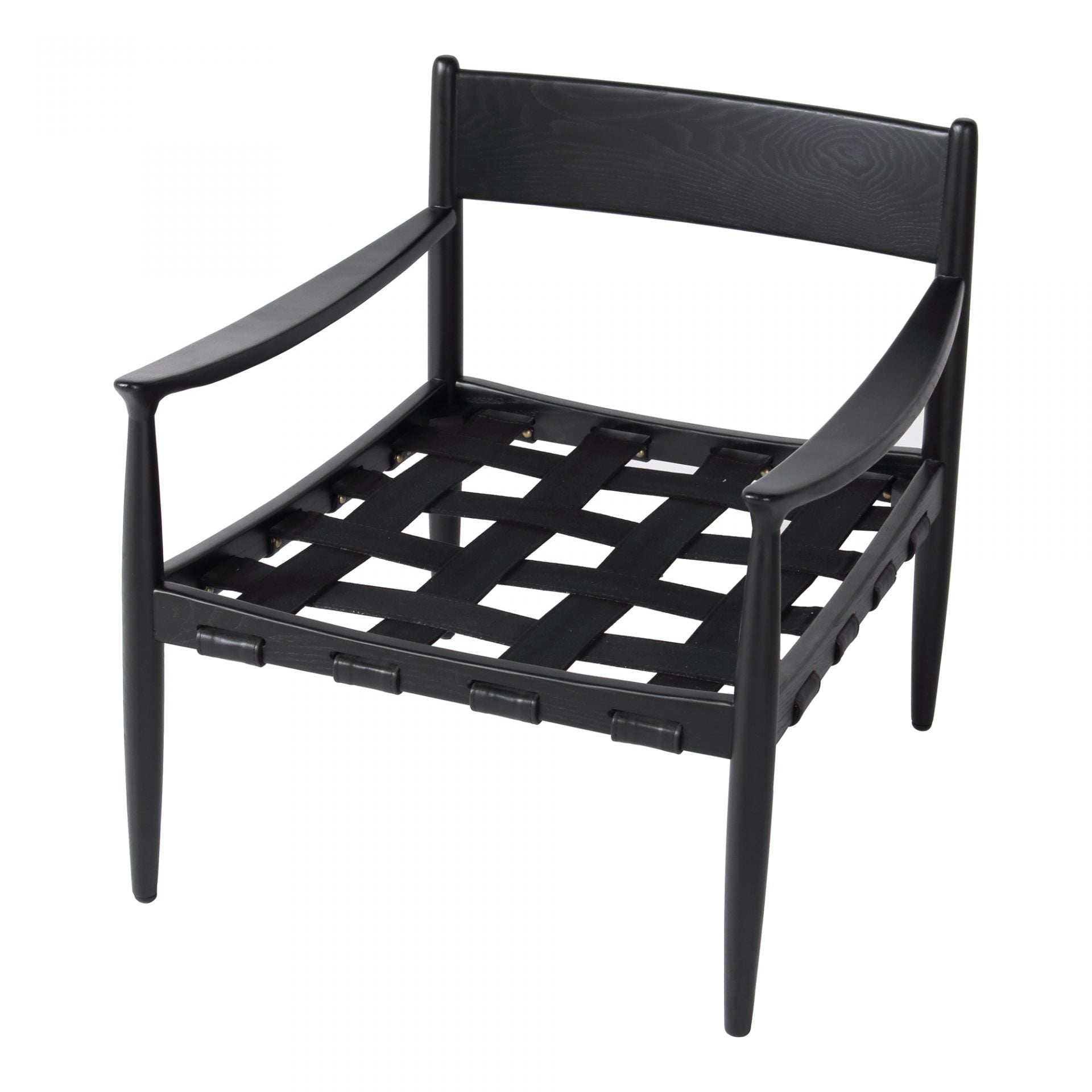 This Turner Leather Chair is a boldly blocked silhouette with swooped armrests, buttery soft top-grain leather, and solid ash wooden frame. The button-tufted cushion supports a gentle half-back, and a bonded leather support weave softens a wider seat underneath the feather + foam-filled cushion -- a comfy accent chair to add to any living room or office!  Size: 28.5"W x 30"D x 30"H