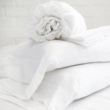 Linen Sheet Set - White