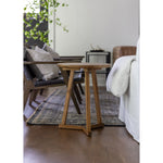 Featuring Teak Tripod Side Table by Ethnicraft at Amethyst Home. We love the versatility of this Teak Tripod Side Table. This can be placed next to a sofa, used as a bedside table, or grouped together with multiple tables for an interesting look!
Dimensions: 18.5"w x 18.5"d x 22.5"h 
Material: Teak Finish: Oiled
For regular dusting use a dry cloth. For c.  Amethyst Home provides interior design, new home construction design consulting, vintage area rugs, and lighting in the Los Angeles metro area.