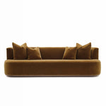 The Hamilton Sofa Family by Verellen is a model of comfort and style. With a firm seat and comfy back cushions, this will keep the family around for years to come! Made with a sustainably harvested hardwood frame and 8-way hand-tied seat construction, it comes standard with the following: Amethyst Home provides interior design, new home construction design consulting, vintage area rugs, and lighting in the Washington metro area.