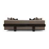 We love the exposed wood on the Rowan Sofa Family by Verellen. A comfortable, lasting sofa to have the family gathered together for years to come! This is made with a sustainably harvested hardwood frame and 8-way hand-tied seat construction.