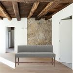 A Verellen best-seller, the Thibaut Banquette is bench-crafted with a sustainably harvested hardwood frame.  Please see tear sheet for standard offerings