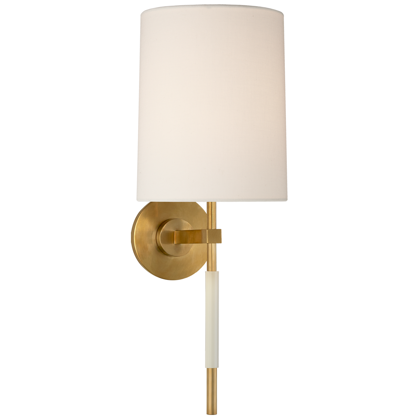 Featuring Clout Tail Sconce by Visual Comfort at Amethyst Home. We love the wrap detail found on this Clout Tail Sconce. We'd love to see this in your hallway, bedroom, or other space!
Overall Dimensions: 7.5" L x 7.5" W x 19.25" HWeight: 4 lbs..  Amethyst Home provides interior design, new home construction design consulting, vintage area rugs, and lighting in the San Diego metro area.