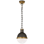Featuring Hicks Small Pendant by Visual Comfort at Amethyst Home. We love the white glass globe shade on this Hicks Small Pendant. Hang it over your kitchen island or sink to bring the space an industrial feel. 
Overall Dimensions: 8.5" L x 8.5" W x 11.75" HWeight: 10 lbs..  Amethyst Home provides interior design, new home construction design consulting, vintage area rugs, and lighting in the Scottsdale metro area.