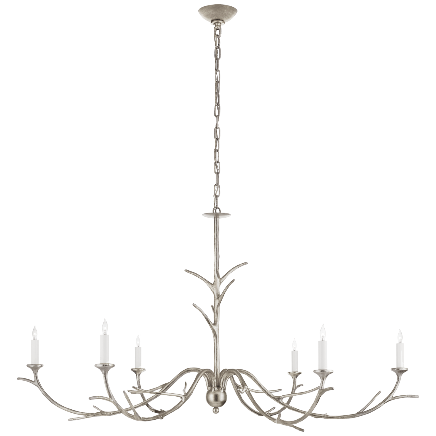 Featuring Iberia Large Chandelier by Visual Comfort at Amethyst Home. A mix between our favorite Spider Chandelier and Silva Chandelier, this Iberia Large Chandelier will bring a warm, elegant look to any space!
Overall Dimensions: 57" L x  57" W x 30" HWeight: 16 lbs.  Amethyst Home provides interior design, new home construction design consulting, vintage area rugs, and lighting in the Miami metro area.