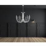 Featuring Silva Grande Chandelier by Visual Comfort at Amethyst Home. The protruding branches of this Silva Chandelier by Visual Comfort are stunning and would look fabulous in any dining room, entry, or other large area. 
Overall Dimensions: 48.25" L x 48.25" W x 37" HWeight: 104 lbs.  Amethyst Home provides interior design, new home construction design consulting, vintage area rugs, and lighting in the Austin metro area.