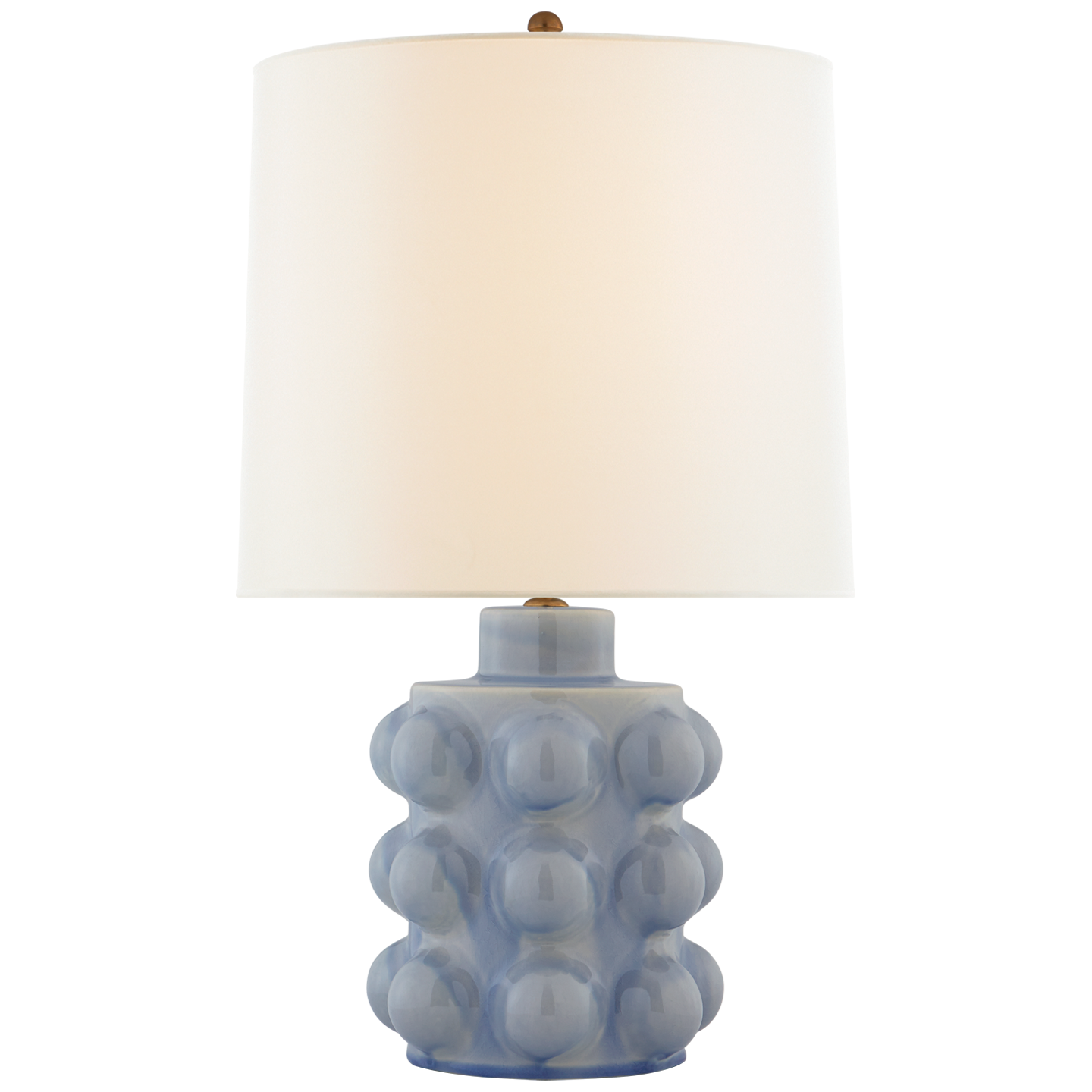 Featuring Vedra Medium Table Lamp by Visual Comfort at Amethyst Home. We love the form shape of this Vedra Medium Table Lamp. The dimmer feature makes it a perfect choice for your bedroom, living room, or other area that is perfect for setting the mood. 
Reactive Ceramic Glazes Will Vary in Color and Texture
Overall Dimensions: 16.5" L x 16.5" W x 26.75" H.  Amethyst Home provides interior design, new home construction design consulting, vintage area rugs, and lighting in the Seattle metro area.