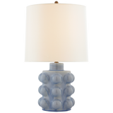 Featuring Vedra Medium Table Lamp by Visual Comfort at Amethyst Home. We love the form shape of this Vedra Medium Table Lamp. The dimmer feature makes it a perfect choice for your bedroom, living room, or other area that is perfect for setting the mood. 
Reactive Ceramic Glazes Will Vary in Color and Texture
Overall Dimensions: 16.5" L x 16.5" W x 26.75" H.  Amethyst Home provides interior design, new home construction design consulting, vintage area rugs, and lighting in the Seattle metro area.