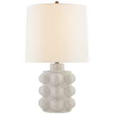 Featuring Vedra Medium Table Lamp by Visual Comfort at Amethyst Home. We love the form shape of this Vedra Medium Table Lamp. The dimmer feature makes it a perfect choice for your bedroom, living room, or other area that is perfect for setting the mood. 
Reactive Ceramic Glazes Will Vary in Color and Texture
Overall Dimensions: 16.5" L x 16.5" W x 26.75".  Amethyst Home provides interior design, new home construction design consulting, vintage area rugs, and lighting in the Kansas City metro area.