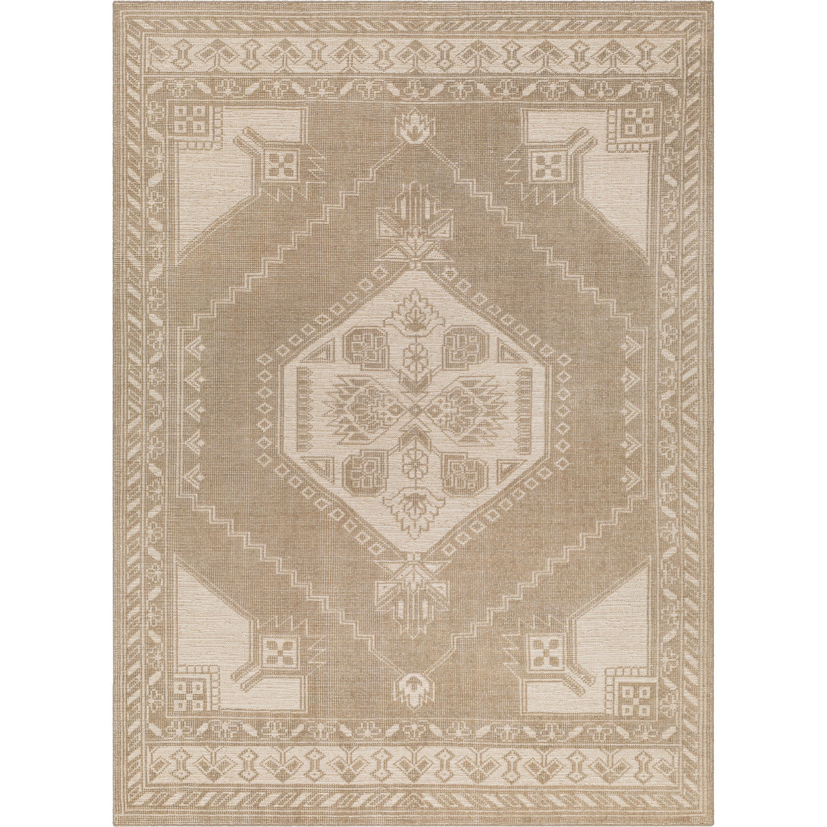 Zahra Natural Hand-Knotted Rug
