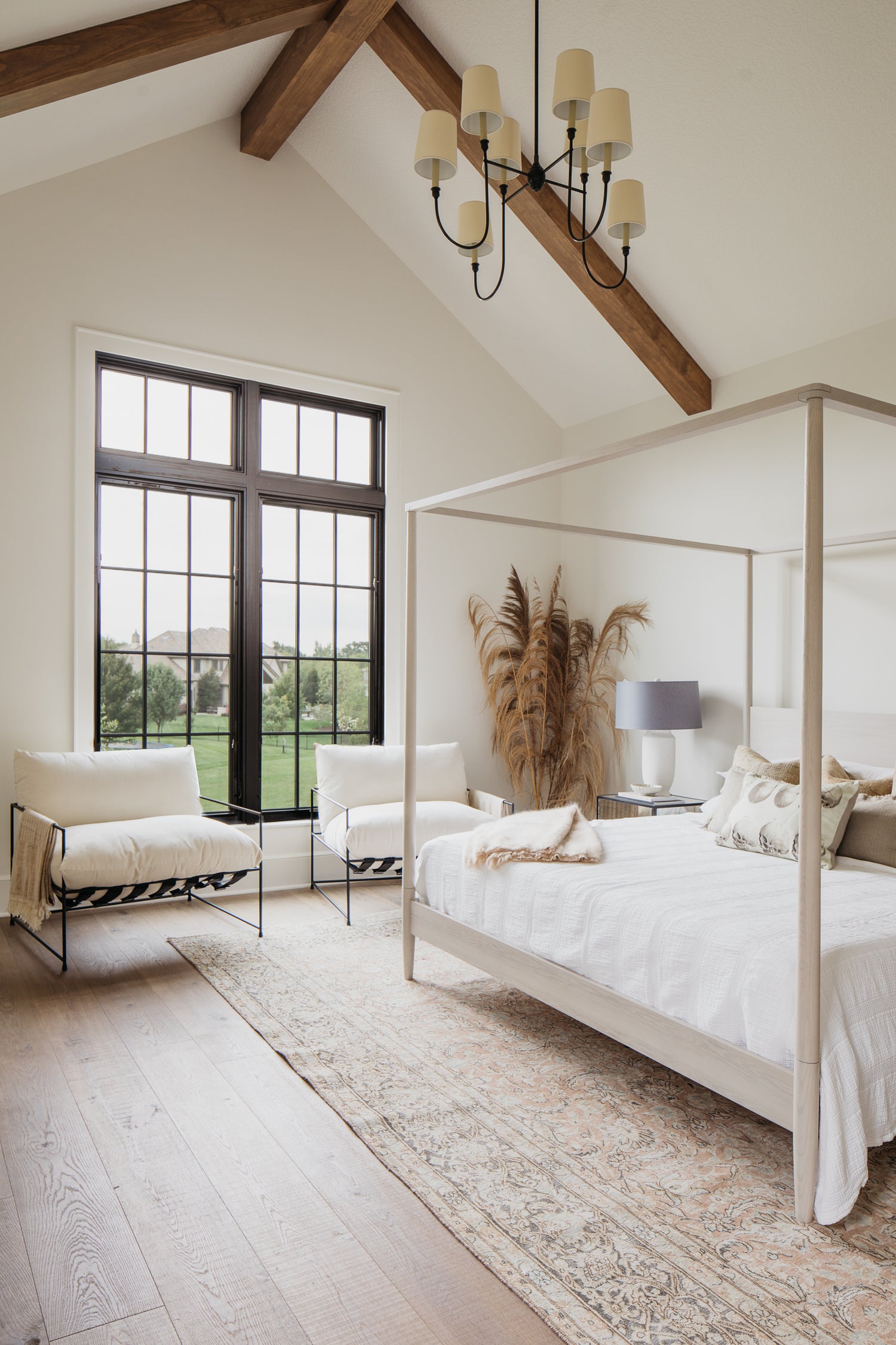 Luxe Prairie Master Bedroom