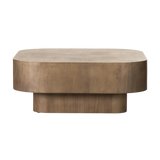 Blanco Warm Umber Burl Coffee Table | ready to ship!