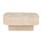 Blanco Coffee Table - Bleached Burl | ready to ship!
