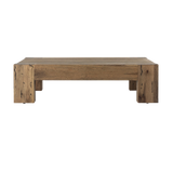 Abaso Rustic Wormwood Oak Coffee Table | ready to ship!