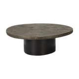 Slice Whisky Oval Coffee Table
