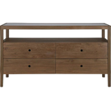 Spindle Reclaimed Teak Dresser | ready to ship!