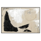 Mid-Trebuchet Framed Canvas