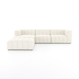 Langham Channeled 3-Piece Sectional - Fayette Cloud