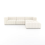 Langham Channeled 3-Piece Sectional - Fayette Cloud