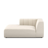 Build Your Own: Langham Channeled Sectional - Crypton Nomad Snow