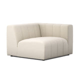 Build Your Own: Langham Channeled Sectional - Crypton Nomad Snow