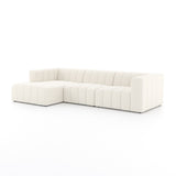 Langham Channeled 3-Piece Sectional - Fayette Cloud