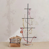 120"L String Glitter Garland on Kraft Card, Pink