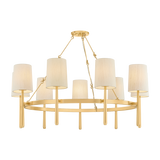 Bridgeton Chandelier - Aged Brass | ready to ship!