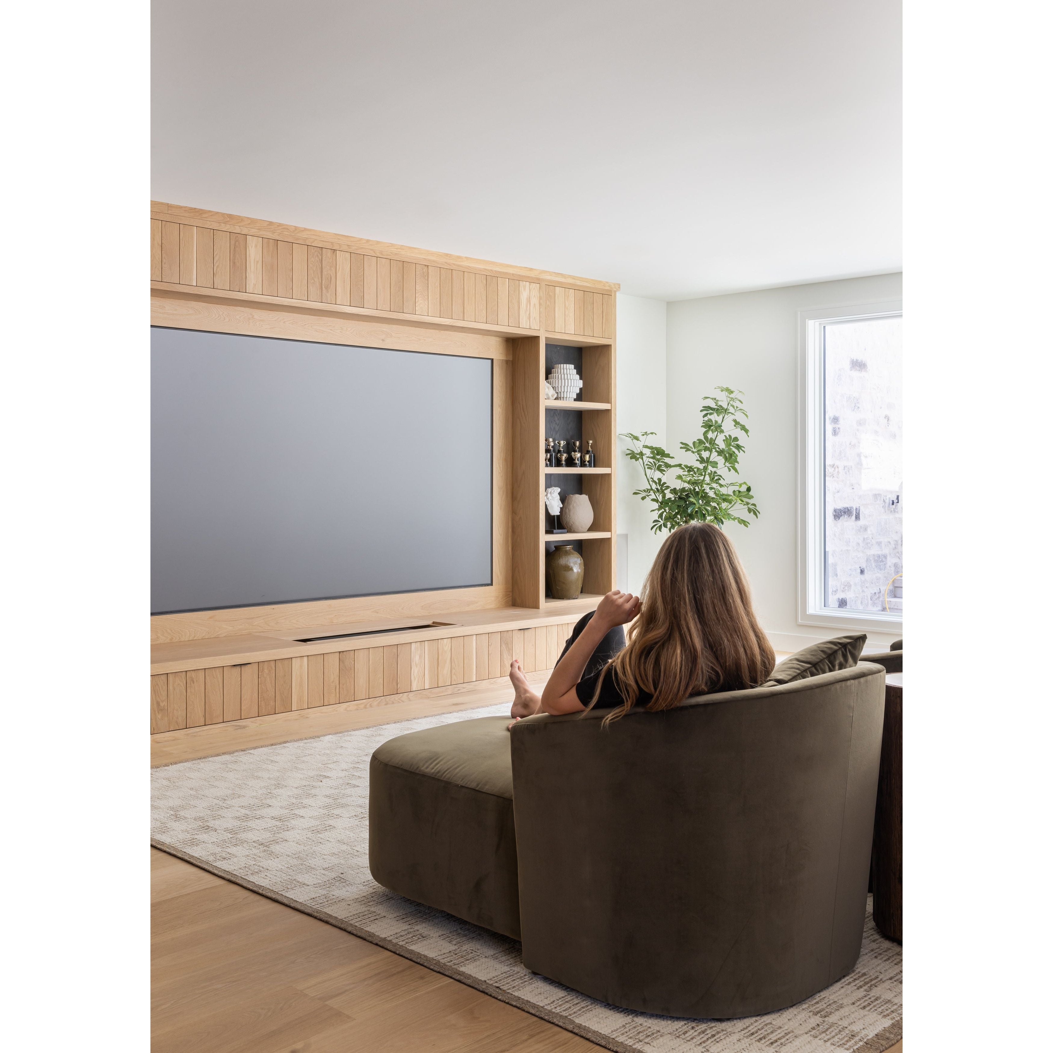 Thick, soft velvet and modern organic curves make this an unforgettable piece.  Perfect for a relaxing corner or pair together for the ultimate movie hangout.Overall Dimensions: 39.00