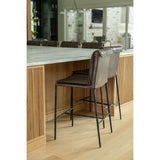 Mayer Truffle Brown Counter Stool