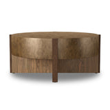 Bingham Coffee Table - Antiqued Brass Aluminum | shipping 08/12/2026