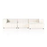 Langham Channeled 3-Piece Sectional - Fayette Cloud
