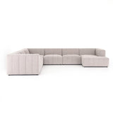 Langham Channeled 6-Piece Sectional - Napa Sandstone