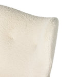 Featuring Melrose Sheepskin Natural Desk Chair by Four Hands at Amethyst Home. A comfort-driven desk chair features soft, textural upholstery, framed by solid ash arms. A height-adjustable swivel base with casters makes for ease in the modern office.Overall Dimensions: 24.50"W x 27.25"L x 40"HColors: Amber Ash, Polished Aluminum, Sheepskin NaturalMaterials:. Amethyst Home provides interior design, new home construction design consulting, vintage area rugs, and lighting in the Montecito metro area.