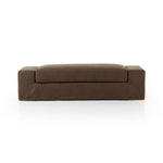 Featuring Wide Arm Natural Slipcover Accent Bench by Four Hands at Amethyst Home. Bold dimensions define this monolithic accent bench. Durable and soft to the touch, Libeco™-sourced linens are artisan-made and free of toxic chemicals. Slipcovered styles are fully removable and machine-washable for easy care.Overall Dimensions: 78.50"W x 20"L x 20"HColors: Bruss. Amethyst Home provides interior design, new home construction design consulting, vintage area rugs, and lighting in the Tampa metro area.