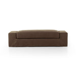 Featuring Wide Arm Natural Slipcover Accent Bench by Four Hands at Amethyst Home. Bold dimensions define this monolithic accent bench. Durable and soft to the touch, Libeco™-sourced linens are artisan-made and free of toxic chemicals. Slipcovered styles are fully removable and machine-washable for easy care.Overall Dimensions: 78.50"W x 20"L x 20"HColors: Bruss. Amethyst Home provides interior design, new home construction design consulting, vintage area rugs, and lighting in the Tampa metro area.
