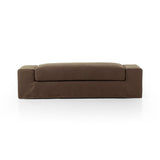 Featuring Wide Arm Natural Slipcover Accent Bench by Four Hands at Amethyst Home. Bold dimensions define this monolithic accent bench. Durable and soft to the touch, Libeco™-sourced linens are artisan-made and free of toxic chemicals. Slipcovered styles are fully removable and machine-washable for easy care.Overall Dimensions: 78.50"W x 20"L x 20"HColors: Bruss. Amethyst Home provides interior design, new home construction design consulting, vintage area rugs, and lighting in the Tampa metro area.