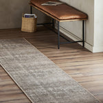 Featuring Morelli Alani Natural Rug by Four Hands at Amethyst Home. A jute-blend area rug is power-loomed in Egypt. Each pattern is created from a high-quality scan of a vintage rug. A team of graphic designers then perfects the pattern and colors to closely resemble the original rug. The result: a textural and versatile piece that looks authentically antiqued. Amethyst Home provides interior design, new home construction design consulting, vintage area rugs, and lighting in the Dallas metro area.