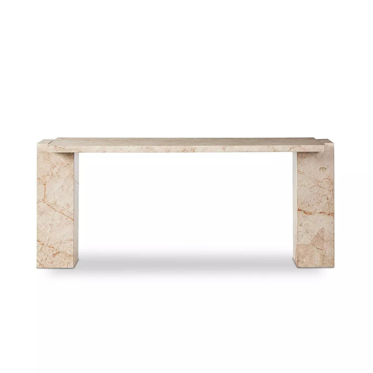 Romano Desert Taupe Marble Console Table | shipping 10/03/2025