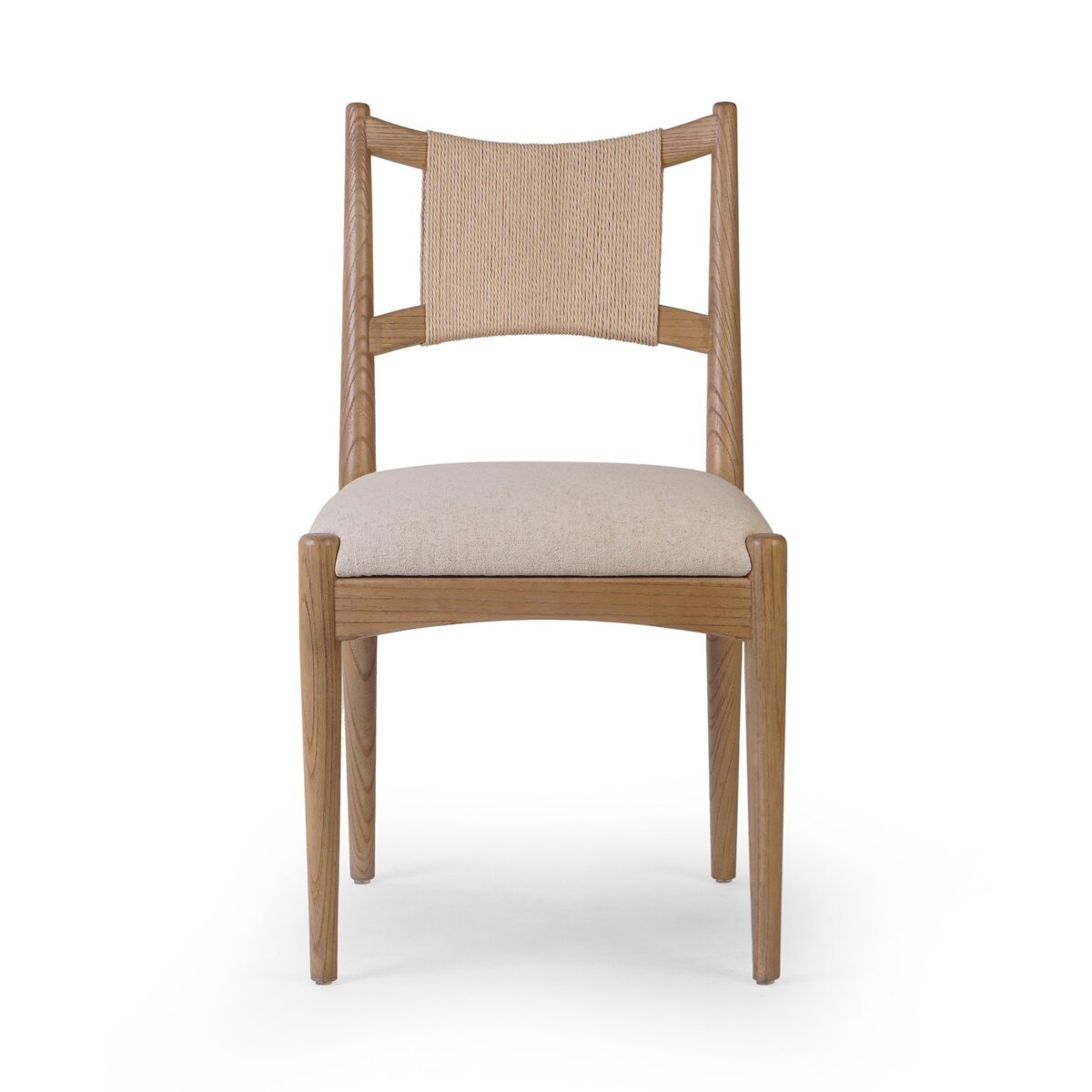 Expertly crafted by Haddon Antwerp, the Natural Dining Chair is both stylish and sturdy. With its sleek design and high-quality materials, this chair is perfect for adding a touch of elegance to your dining room. Its ergonomic shape provides optimal comfort, making it ideal for long meals and gatherings. Upgrade your dining experience with this timeless piece. Amethyst Home provides interior design, new home construction design consulting, vintage area rugs, and lighting in the Seattle metro area.