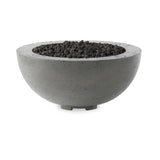 Bronson Outdoor Fire Table - Pewter Concrete